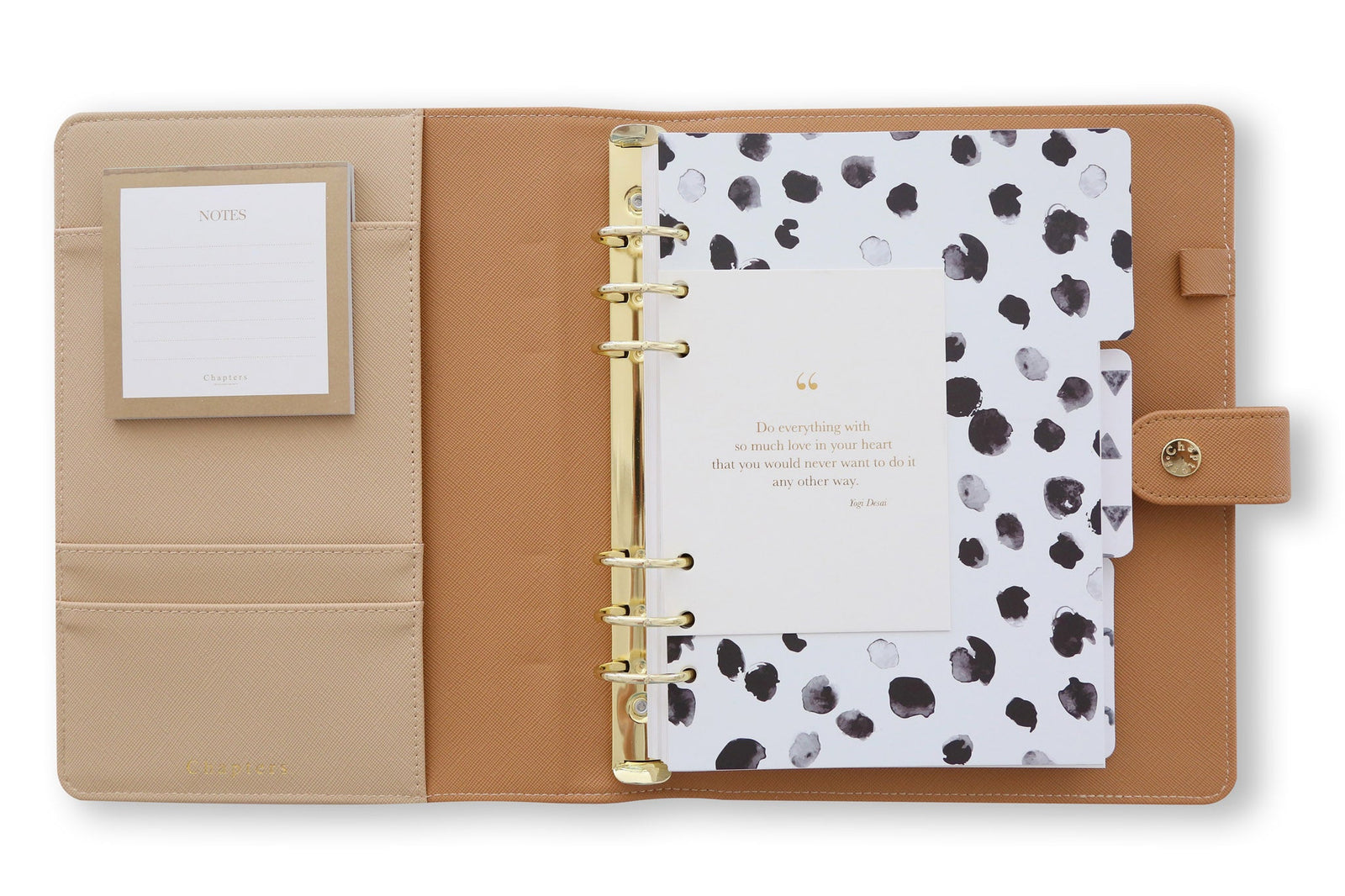 A5 Undated Planner, Gingerbread