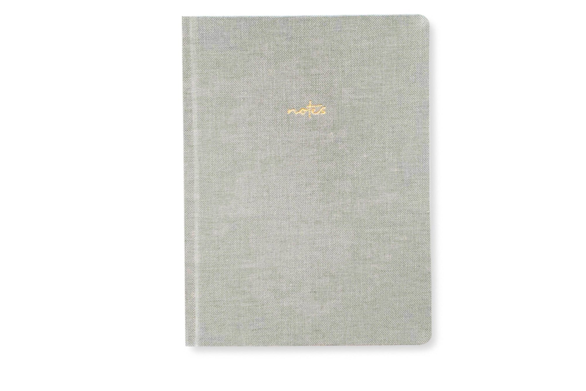 Linen Notebook, Mint