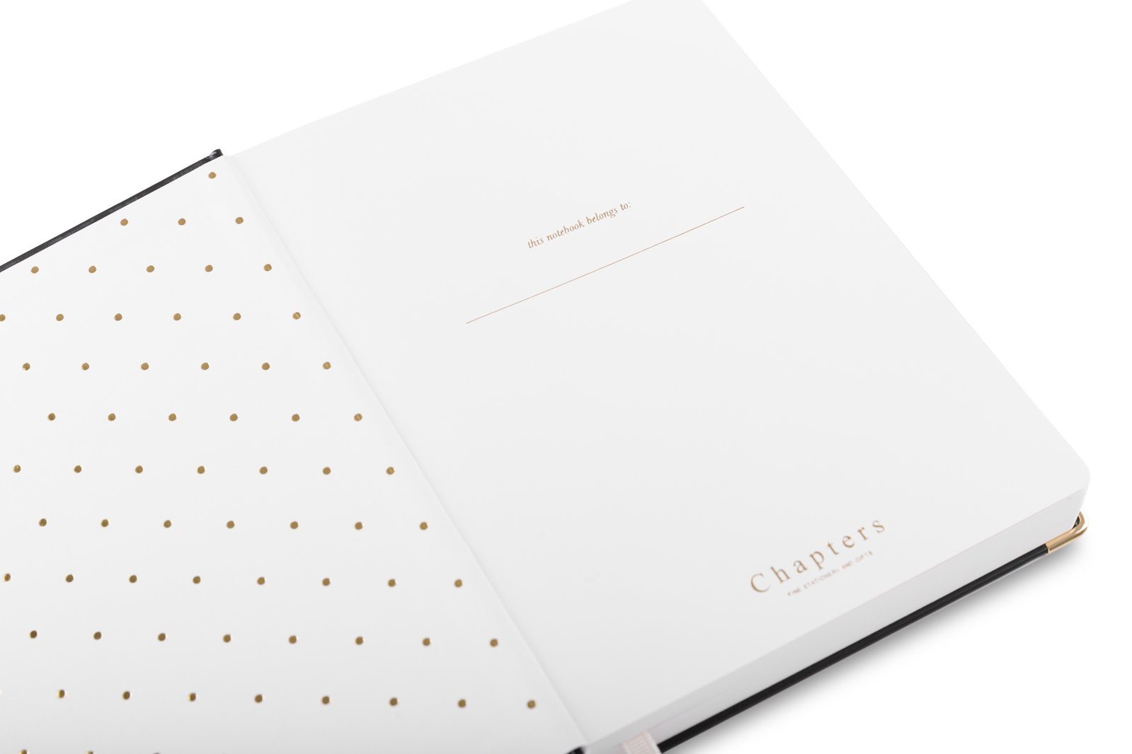 Black & White Notebook | Chapters