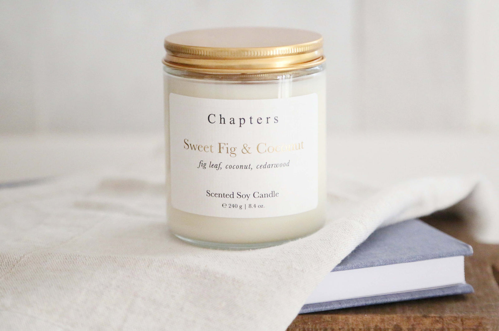 Basic Candle, Sweet Fig & Coconut