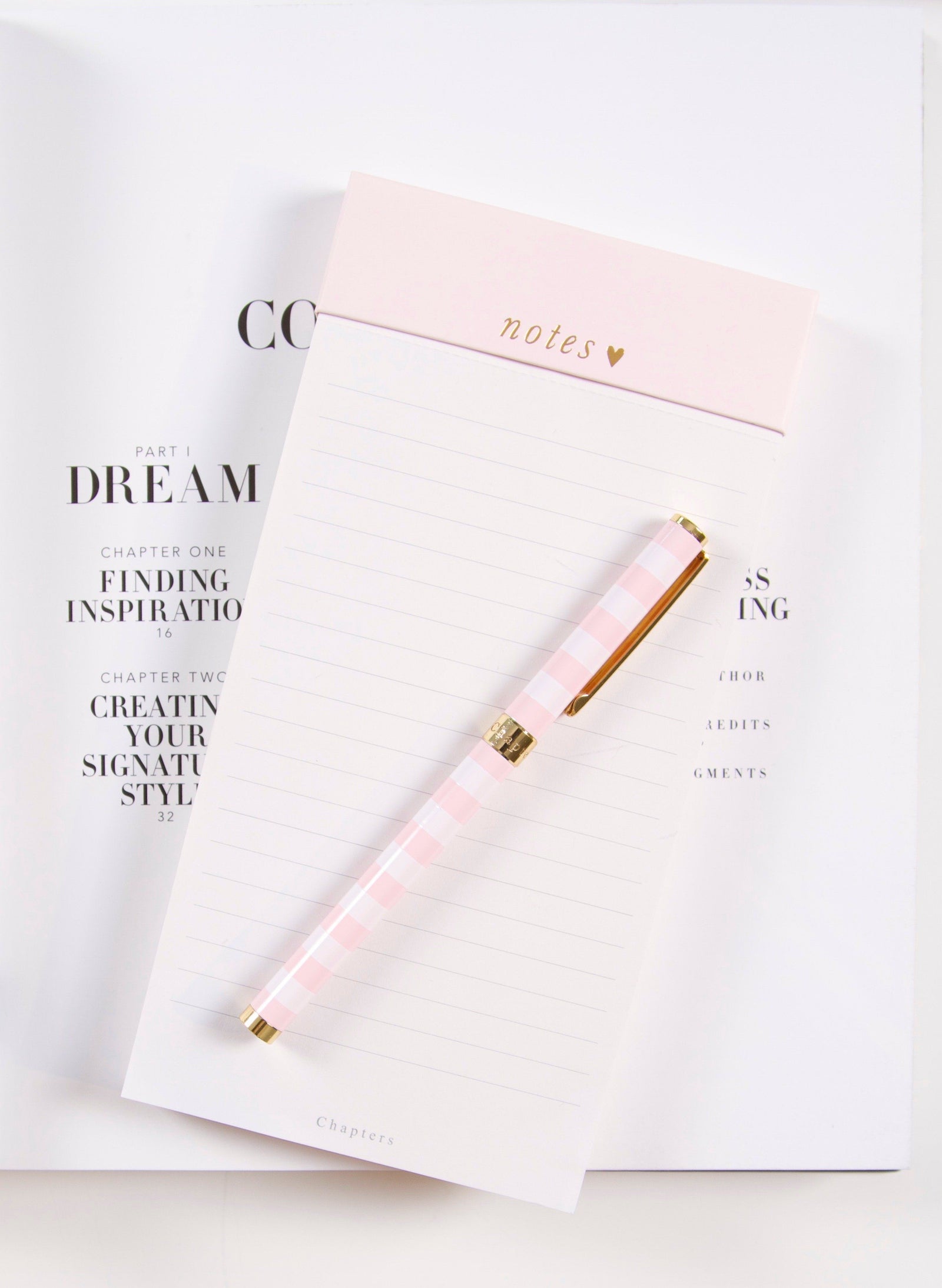 Magnetic Notepad, Pink
